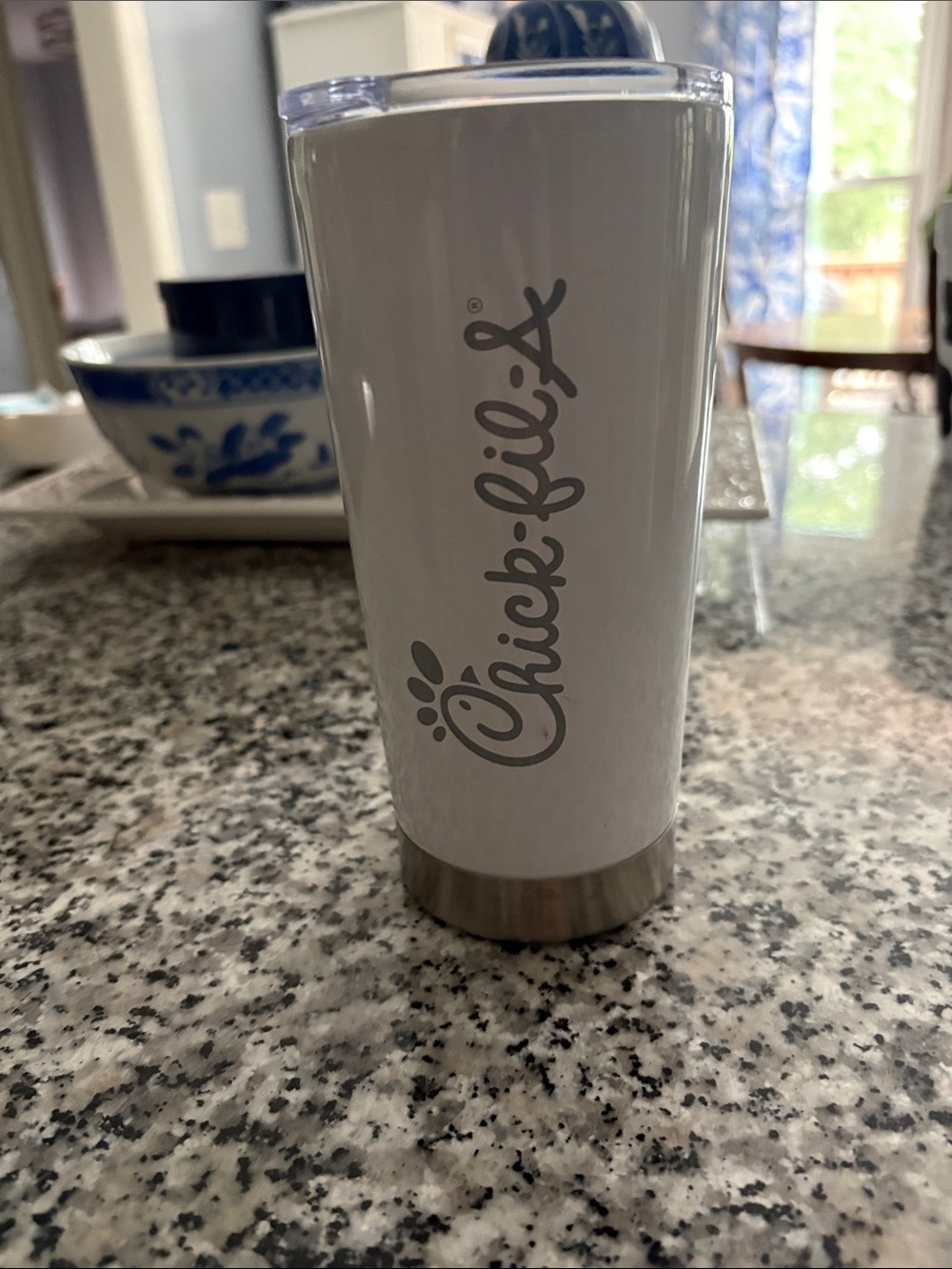 Chick-fil-A White Insulated Travel Tumbler